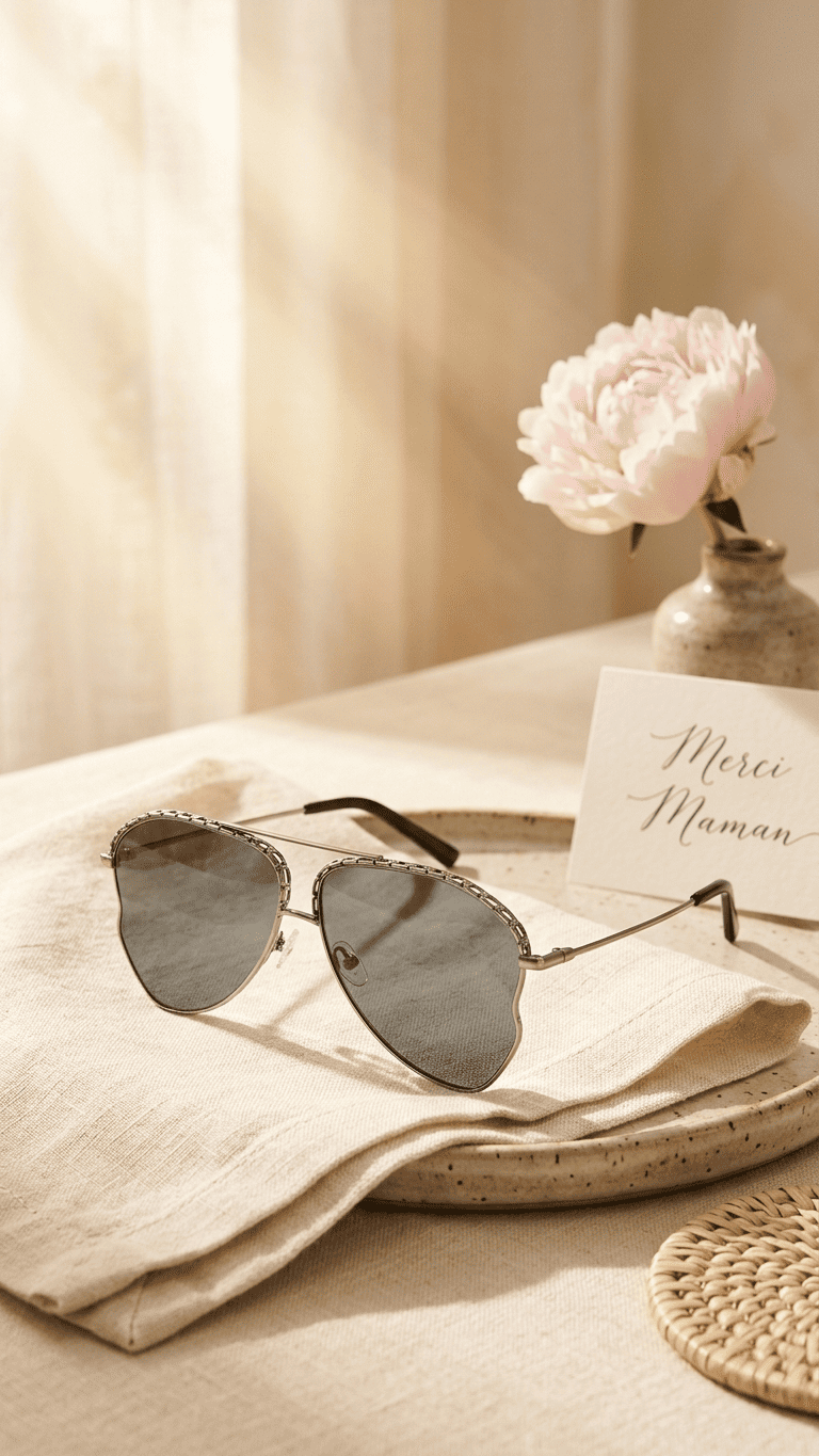 Lunettes de soleil aviator Kika Linda FARROW